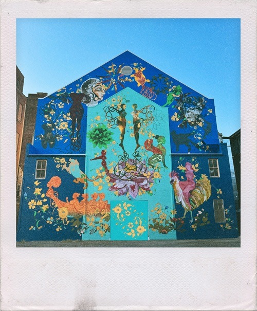 Shahzia Sikander's Mural Dedication Unveiled