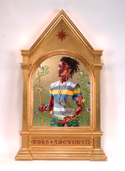 Kehinde Wiley in Metal of Honor: Gold from Simone Martini to Contemporary Art