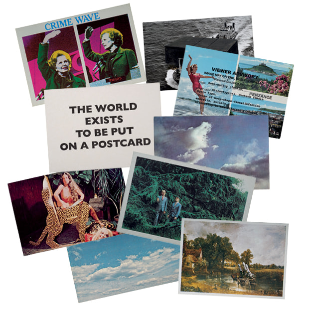 Peter Liversidge in The World Exists To Be Put on a Postcard: artists' postcards from 1960 to now