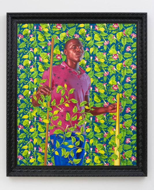 Kehinde Wiley in Breaking the Mold: Investigating Gender