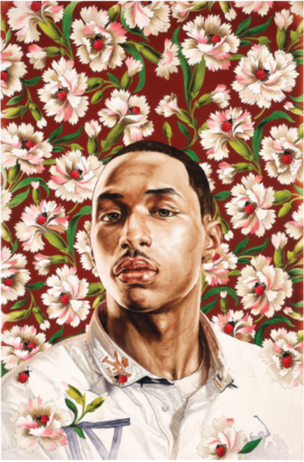 Kehinde Wiley in Masculine Identities: Filling in the Blanks