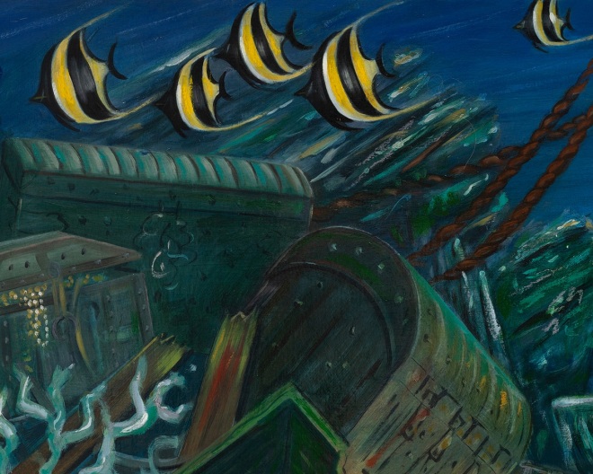 Raul Guerrero, The Wreck of Nuestra Se&ntilde;ora de Atocha #1, 1998