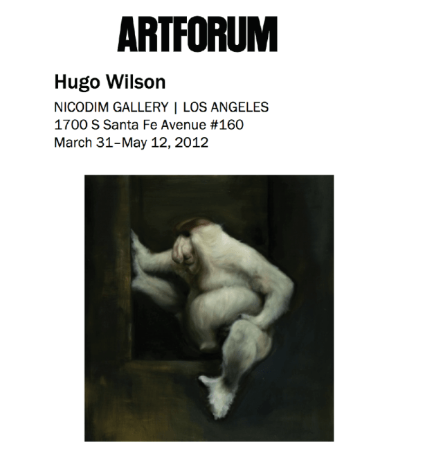 Critic's Pick: Hugo Wilson's Ideal Hauntology at Nicodim Gallery