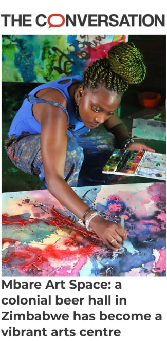 Mbare Art Space: a colonial beer hall in Zimbabwe has become a vibrant arts centre