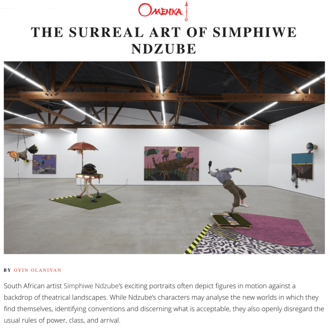 The Surreal Art of Simphiwe Ndzube