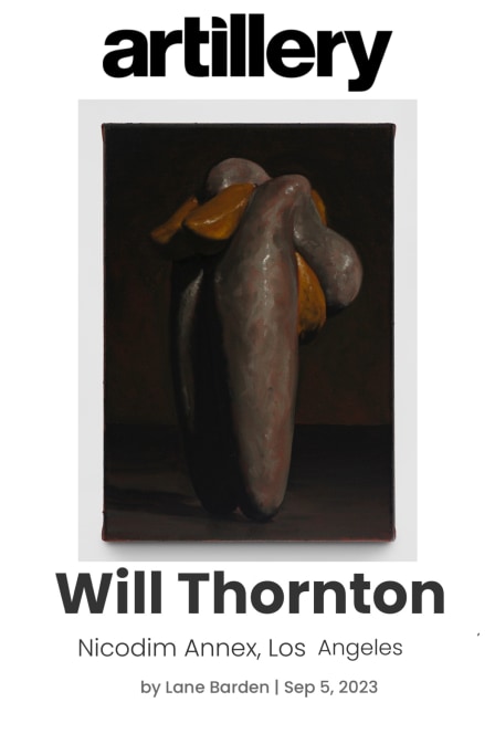Will Thorton in Artillery