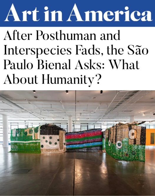 After Posthuman and Interspecies Fads, the São Paulo Bienal Asks: What About Humanity?