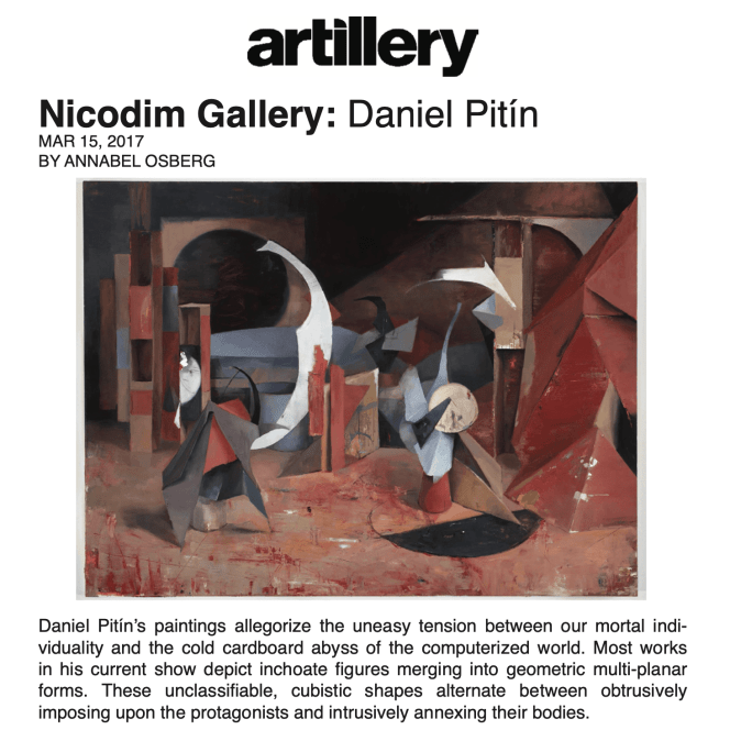 Nicodim Gallery: Daniel Pitín