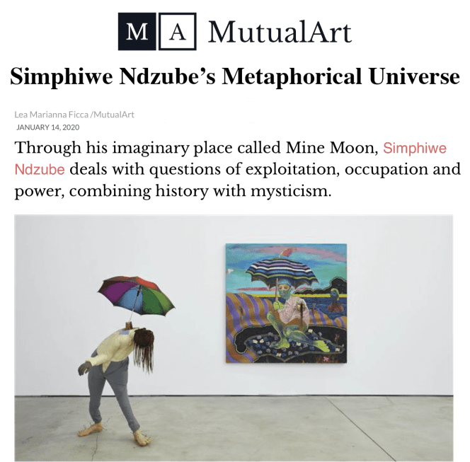 Simphiwe Ndzube's Metaphorical Universe
