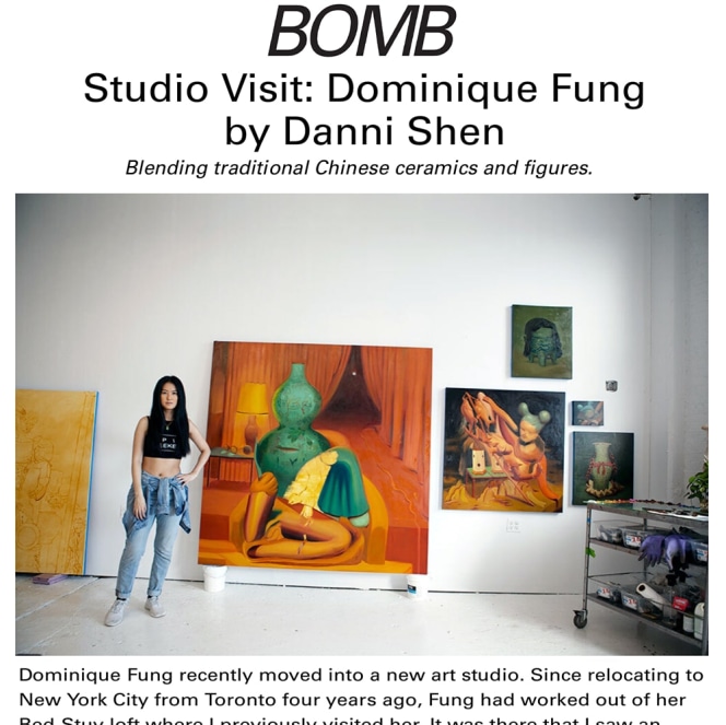 Studio Visit: Dominique Fung