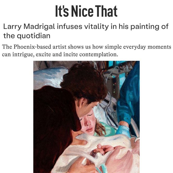 Larry Madrigal Infuses Vitality in his Painting of the Quotidian
