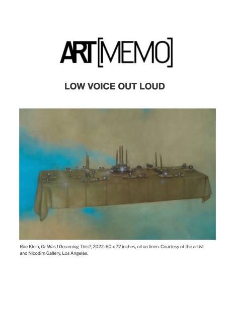 Rae Klein in 'Low Voice Out Loud'