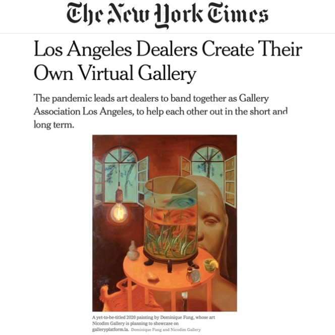 Los Angeles Dealers Create Their Own Virtual Gallery
