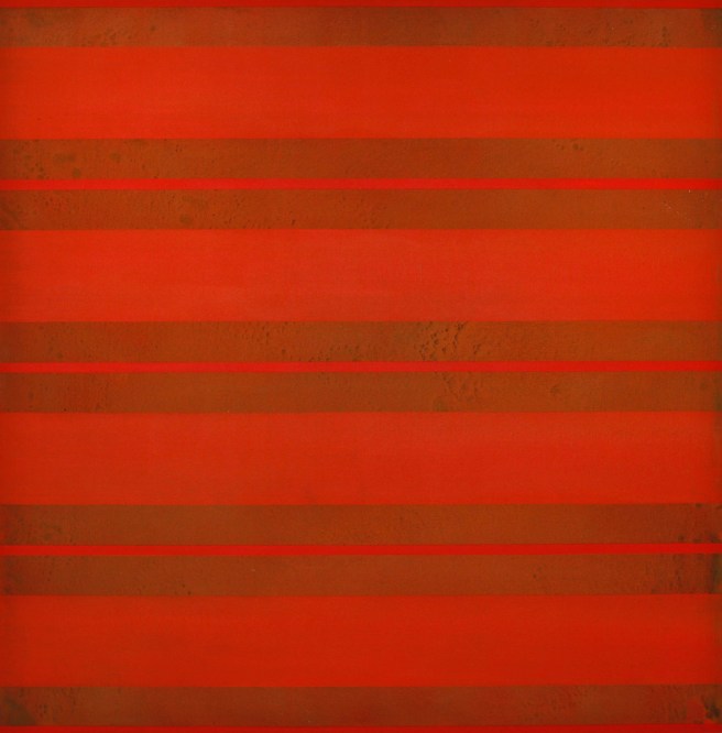 RED, 2009 Acrylic on canvas, 54 x 54"
