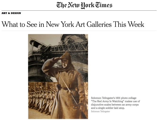 New York Times Publishes Review of Nailya Alexander’s Russian Photography After the Revolution