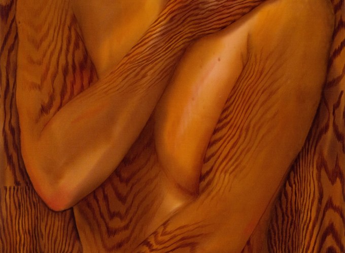 Silk painting by Katarina Riesing