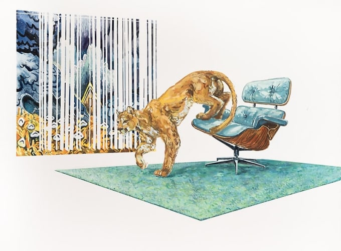 NATHAN HUFF, Within Wilds (for Burchfield), 2025 for NATHAN HUFF: Within Wilds