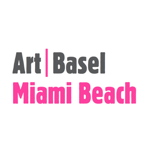 logo that says "art Basel Miami beach"