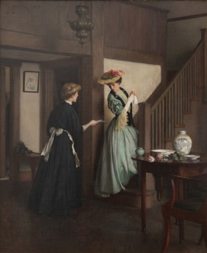 interior with figures