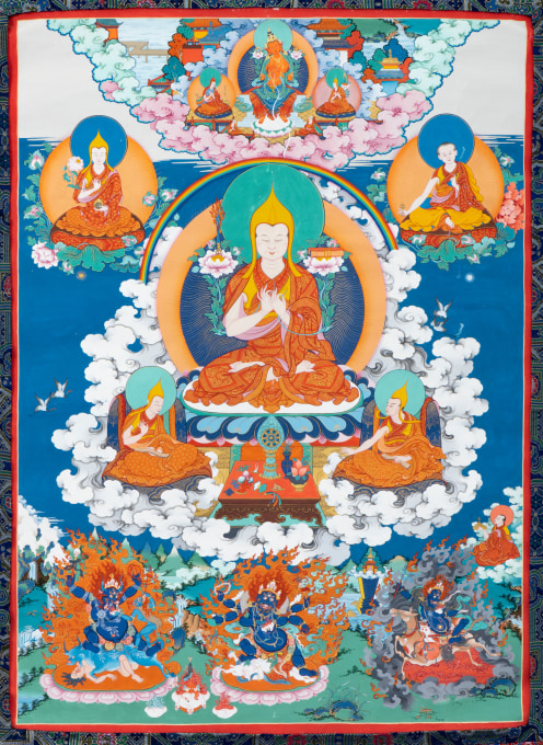 Lama Tsongkhapa III བླ་མ་ཙོང་ཁ་པ།