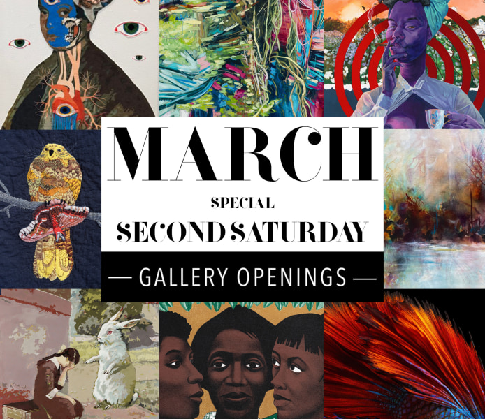 March 2025 Gallery Openings (special Second Saturday Art Walk)