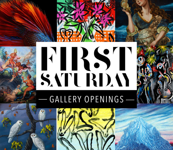 January 2025 Gallery Openings (First Saturday Art Walk)