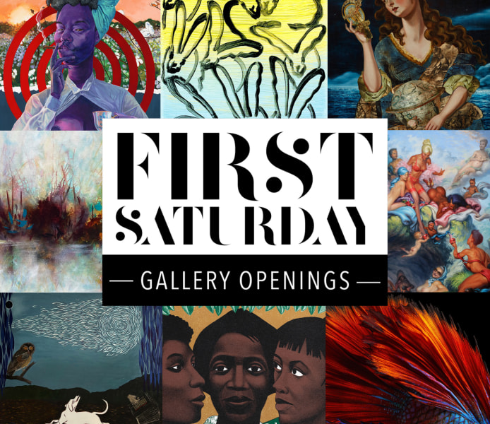 February 2025 Gallery Openings (First Saturday Art Walk)