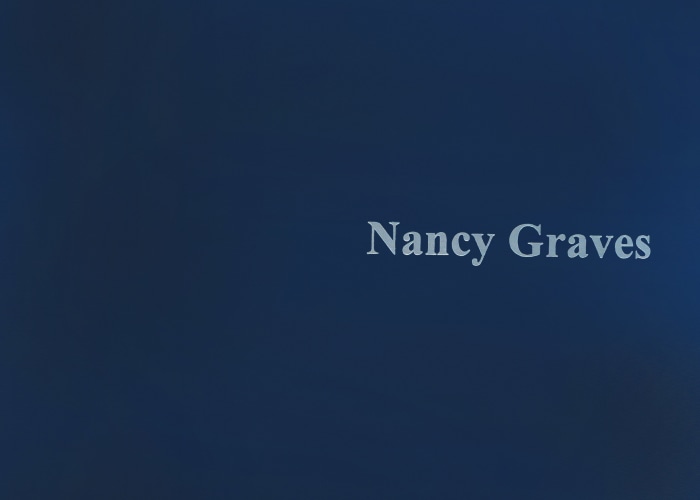 Nancy Graves: In Memoriam