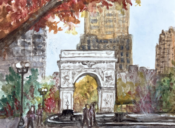 Gallery walk greenwich village