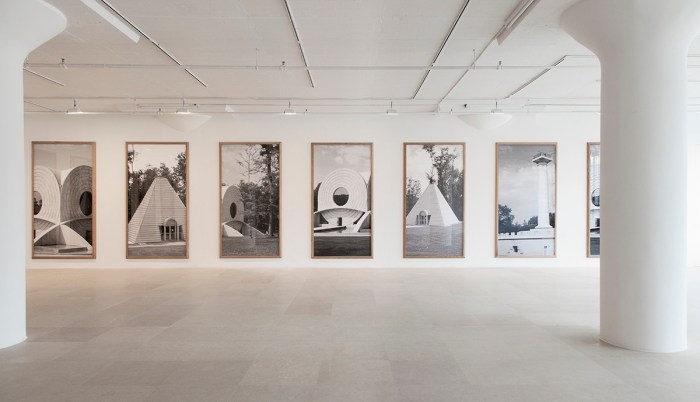 Installation view, Greene Naftali, New York, 2015