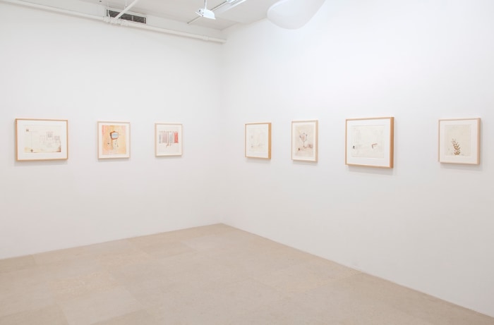 Installation view, Julie Becker, Greene Naftali, New York, 2016