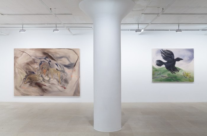 Sophie von Hellermann, Installation view, Novel Ways, Greene Naftali, 2013