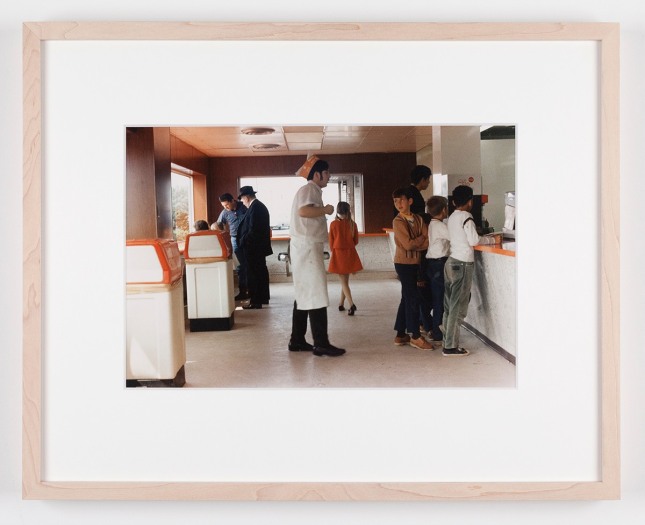 Dan Graham First Day Opening of Highway Restaurant, Jersey City, New Jersey, 1967 C-print Framed: 14 1/4 x 17 7/8 inches (36.2 x 45.4 cm)