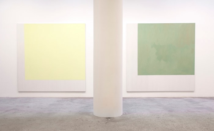 Installation view, Greene Naftali, New York, 2015