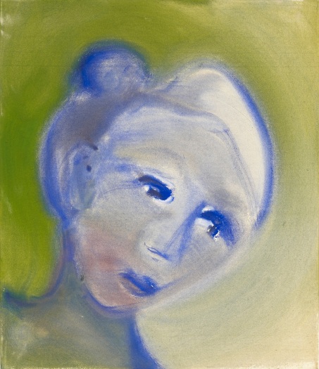 Sophie von Hellermann, Untitled (Cold as a Witch's Tit), 2013, Pigment and acrylic emulsion on canvas, 28 x 24 inches