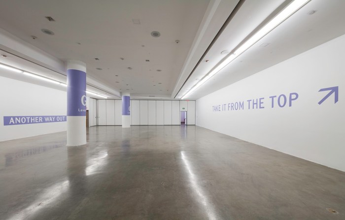 John Knight, Installation view, A work in situ, REDCAT, Los Angeles, 2016