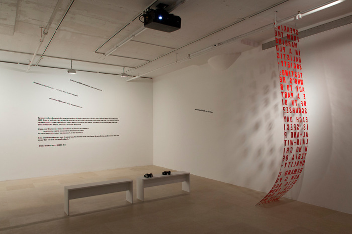 Tony Conrad, Studio of the Streets, 1990-1993 (detail)