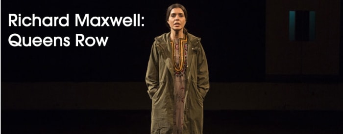 In an open room, Naz enters and stands on a pedestal. She describes living in a near-future America, after a civil war has left the country reeling. She tells of her town of Queens Row, Massachusetts, and of her only son who went looking for work in Odessa, Texas. He fell in love with a girl, killed a man in a jealous rage, and later, was killed by police. She grapples with her grief and keeping faith., 
