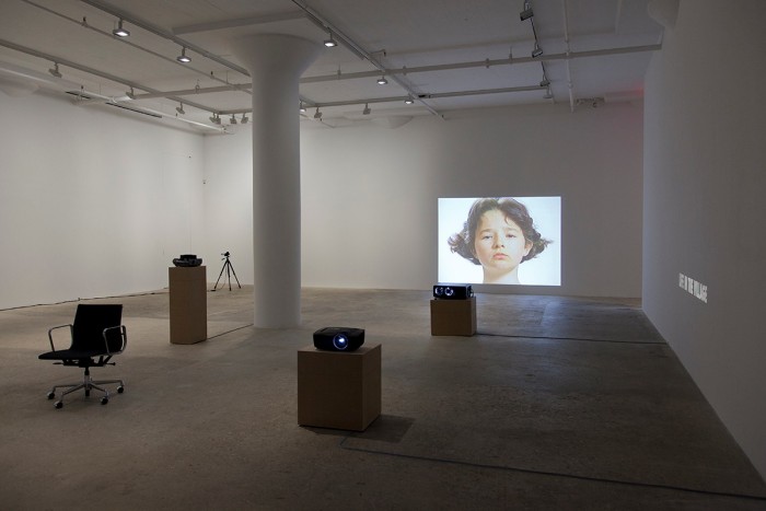 John Knight, Installation view, a work in situ, Greene Naftali, New York, 2015