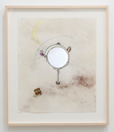 Julie Becker I am am I?, 2010 Mixed media Paper: 17 1/8 x 14 inches (43.5 x 35.6 cm) Frame: 20 3/8 x 17 5/16 x 1 3/8 inches (51.8 x 44 x 3.5 cm)