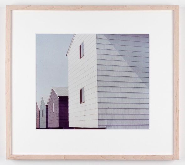 Dan Graham Tract Houses, Bayonne, New Jersey, 1966 C-print Framed: 17 1/4 x 19 1/4 inches (43.8 x 48.9 cm)