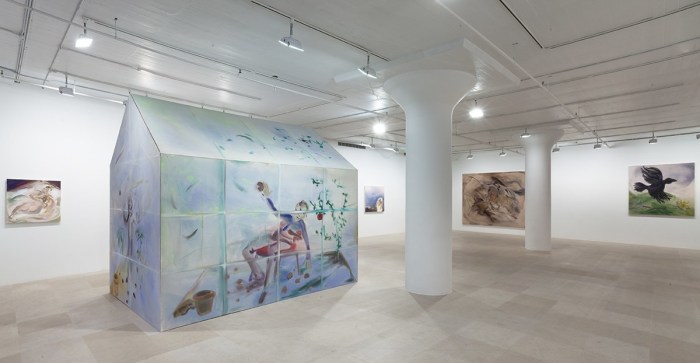 Installation view, Novel Ways, Greene Naftali, New York, 2013