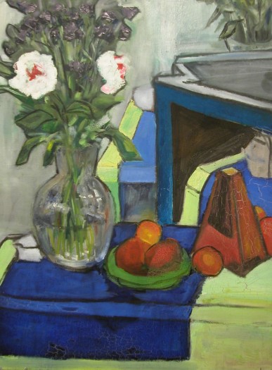 Installation view, Don't Think About Me, I'm Alright, Fake Matisse (detail), Greene Naftali, New York, 2004