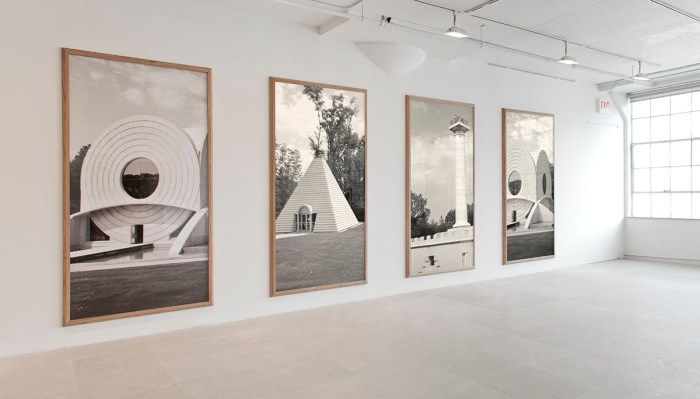 Installation view, Greene Naftali, New York, 2015