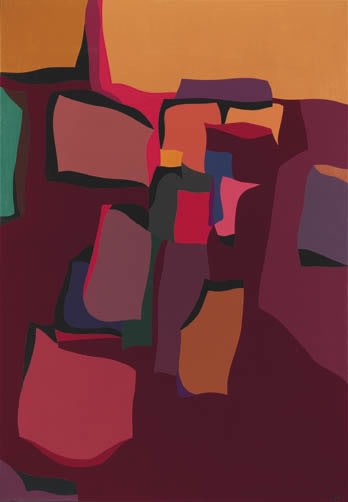 Karl Benjamin: Paintings from 1950-1965 - Exhibitions - Louis Stern Fine Arts