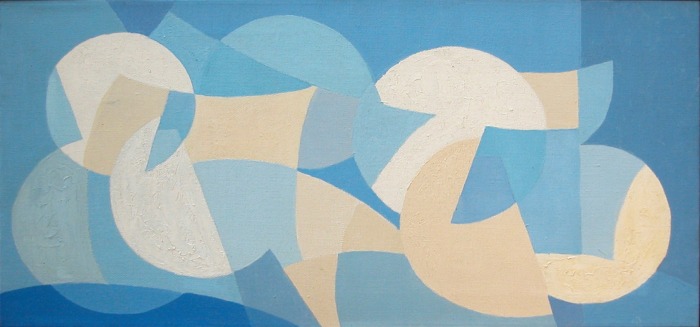 Abstraction x 3: June Harwood, Helen Lundeberg, and Anita Payro - Exhibitions - Louis Stern Fine Arts