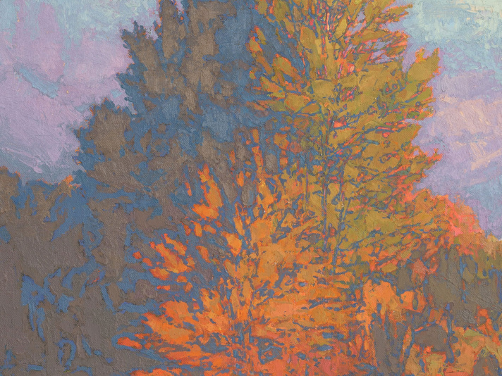 Autumn Sunset On Aspen, Thomas Paquette