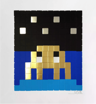 Invader Space One (Gold)