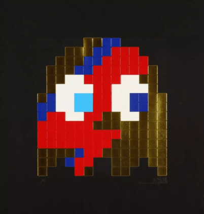 Invader Aladdin Sane (Gold)