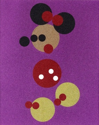 Mickey (Pink Glitter)